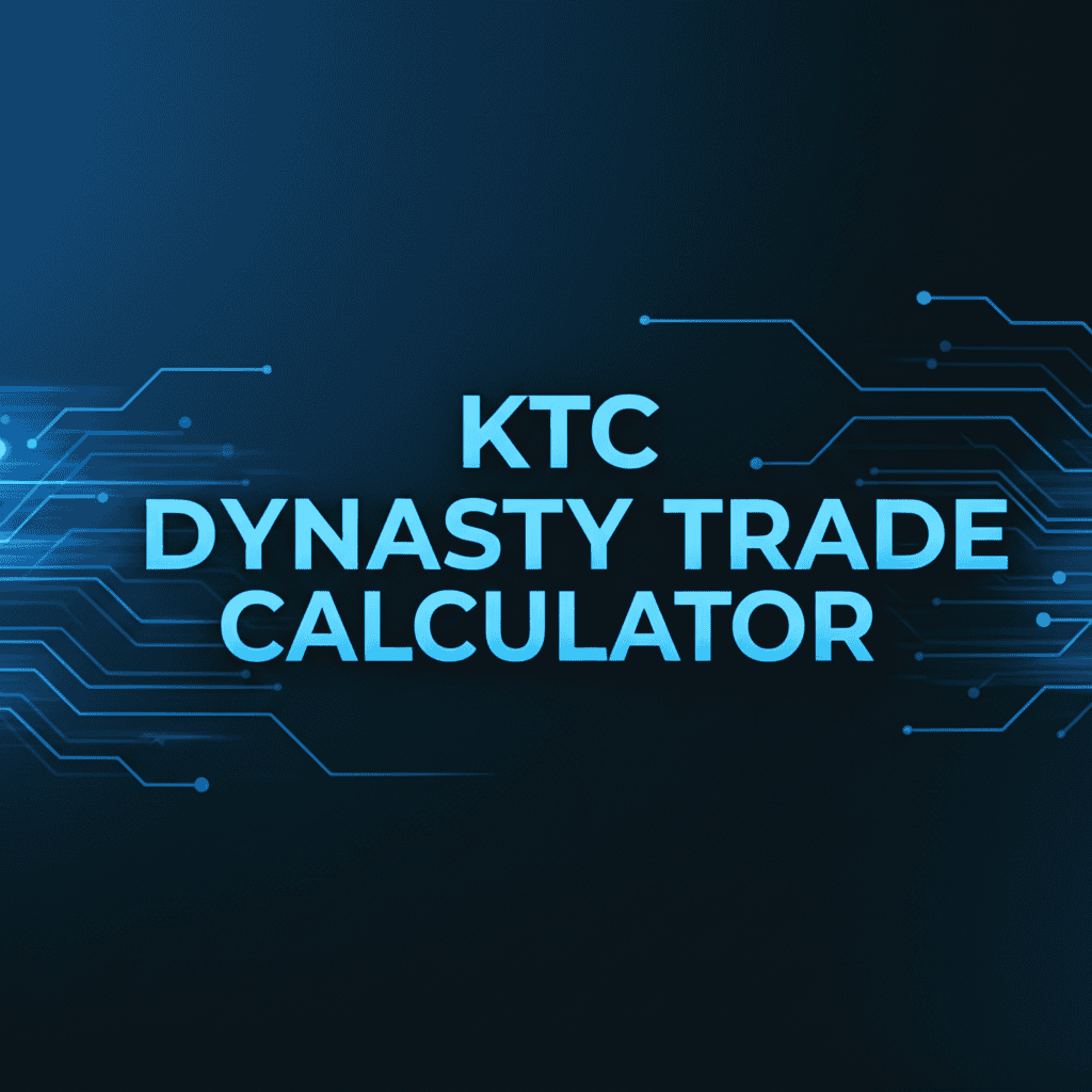 KTC Dynasty Trade Calculator Interface