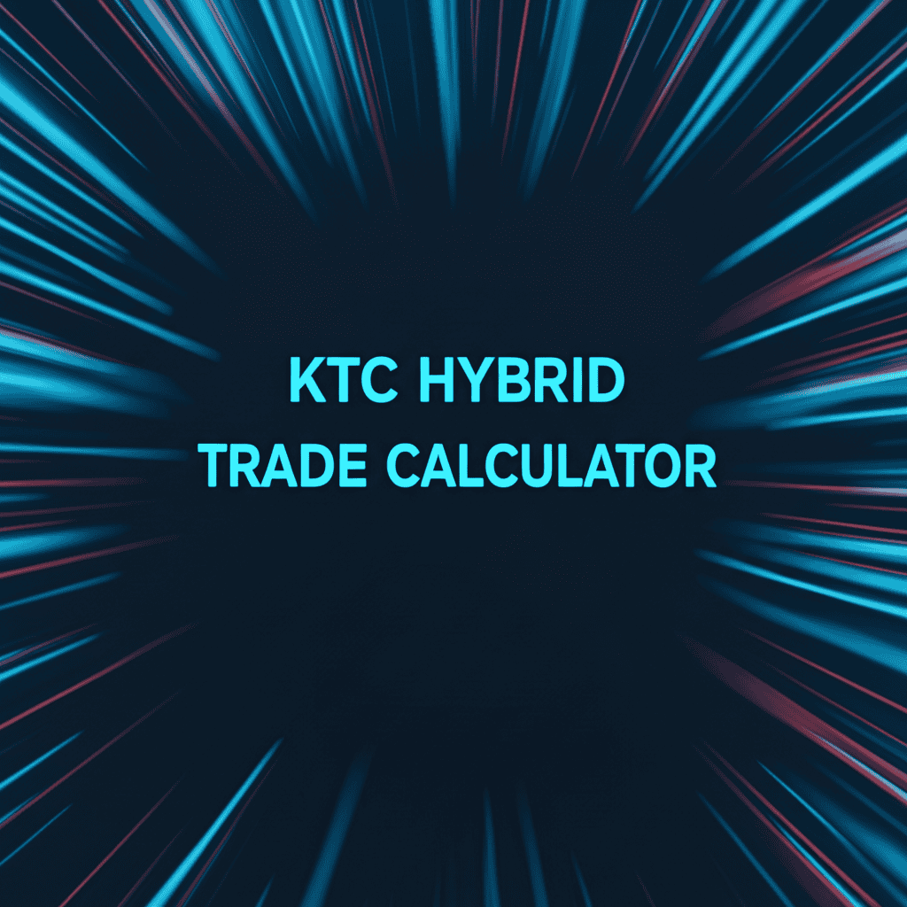 KTC Hybrid Trade Calculator Interface